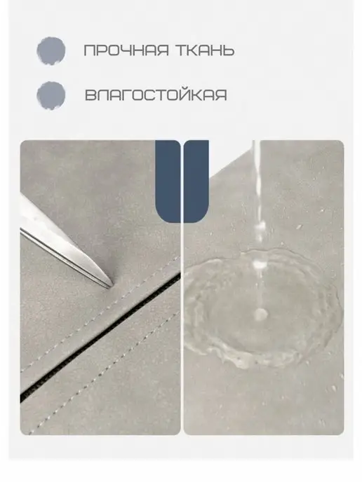 Comfort-Life Сумка для ноутбука и документов замшевая, серый, фото 6