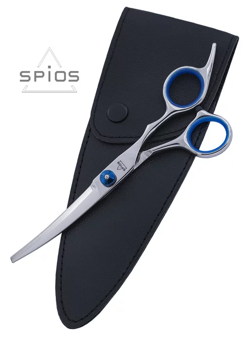 Spios Парикмахерские изогнутые ножницы груминг стрижка животных, вариант, фото 2