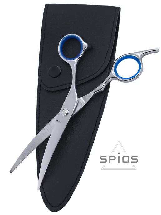 Spios Парикмахерские изогнутые ножницы груминг стрижка животных, вариант, фото 3