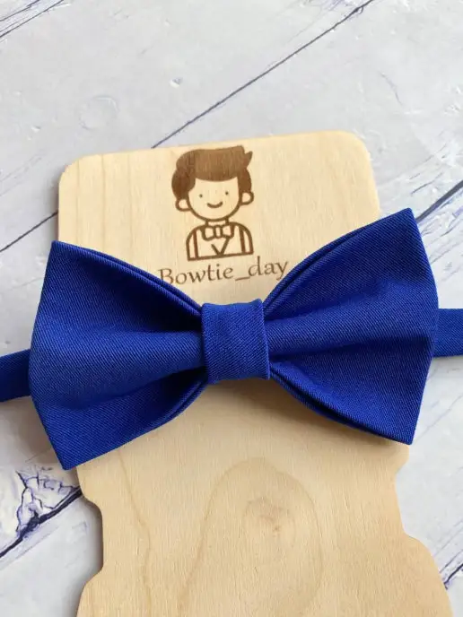 Bowtie__day Галстук бабочка, синий