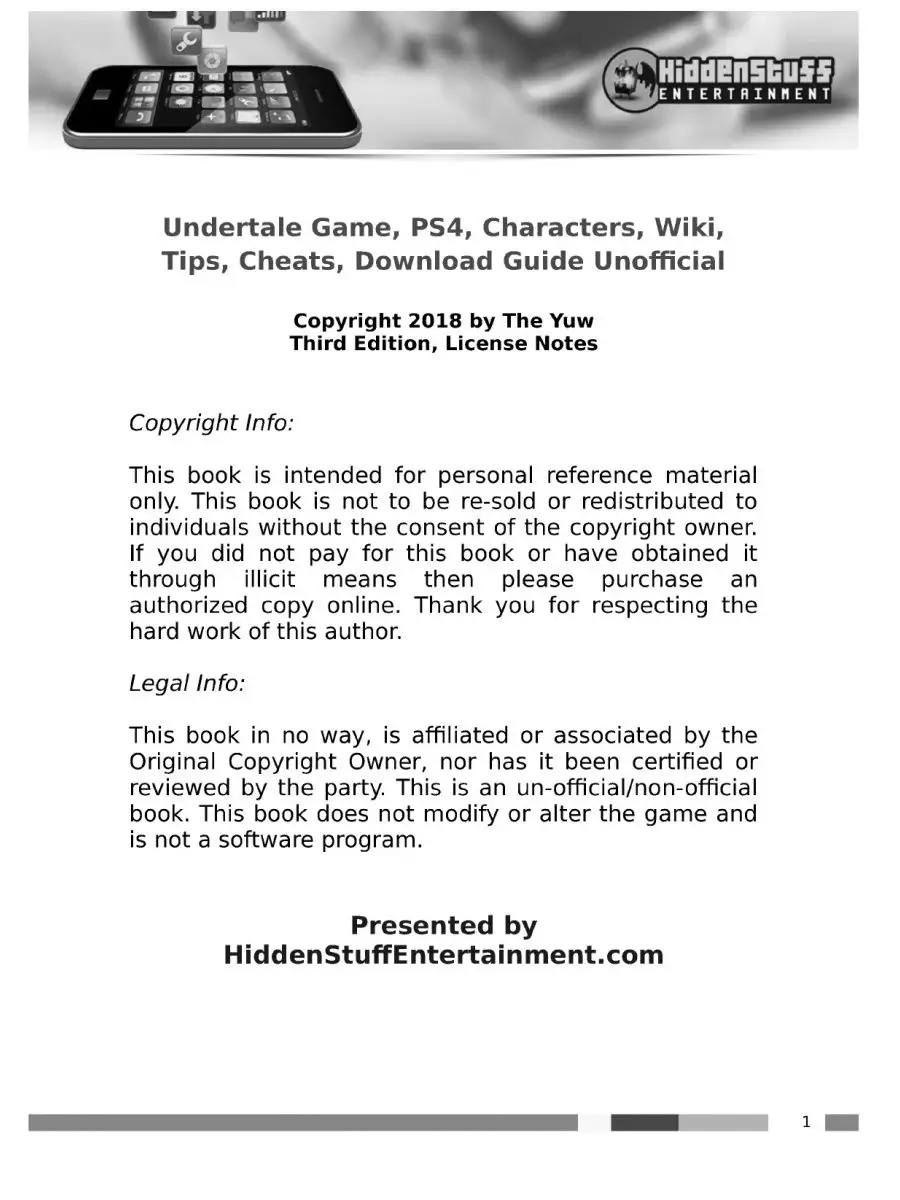 Undertale Game, PS4, Characters, Wiki... HIDDENSTUFF ENTERTAINMENT LLC.  72970363 купить за 742 ₽ в интернет-магазине Wildberries