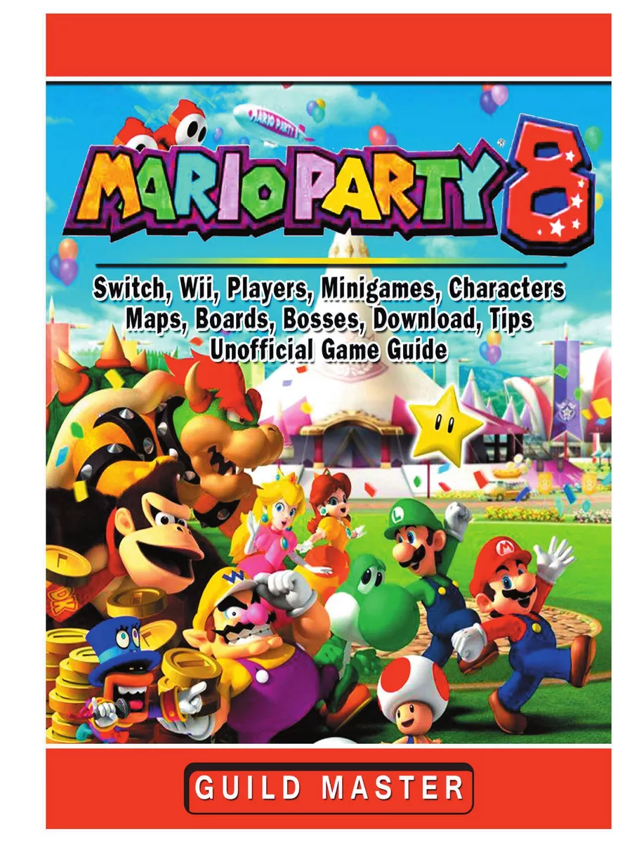 Super Mario Party 8 Switch Wii Players Minigames. GAMER GUIDES LLC 72970450 470 Wildberries