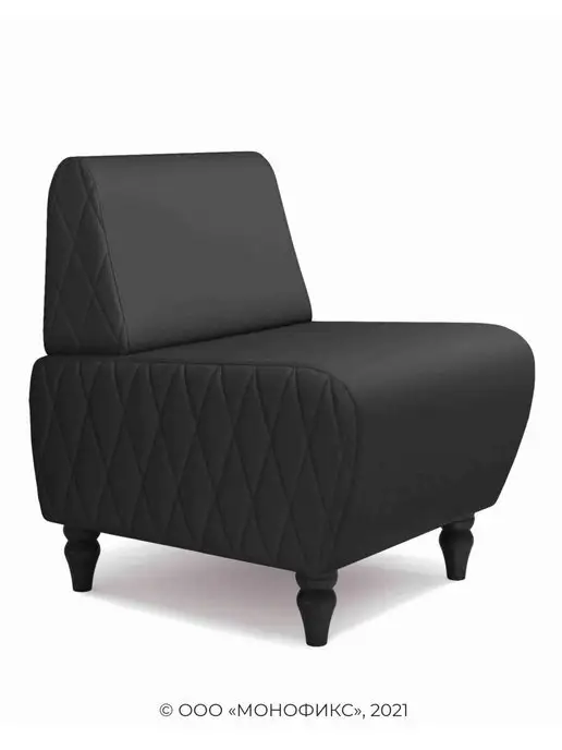 MONOFIX Кресло БУНО экокожа, в гостиную, офис, салон красоты, балкон, вариант, фото 3