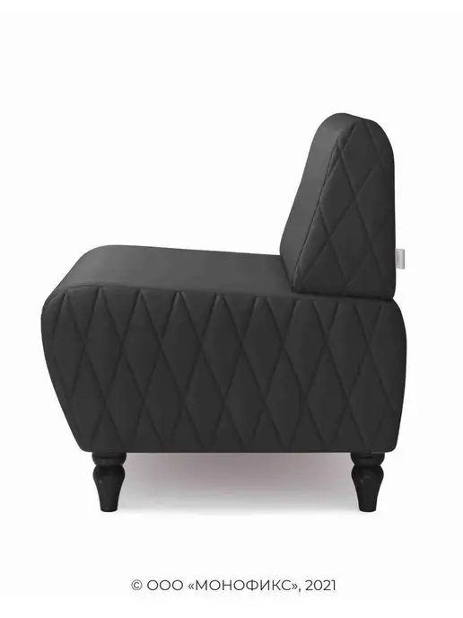 MONOFIX Кресло БУНО экокожа, в гостиную, офис, салон красоты, балкон, вариант, фото 5