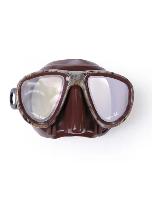 Aqua Discovery Маска для дайвинга Aquadiscovery Camo Brown глубоководная, коричневый, фото 2