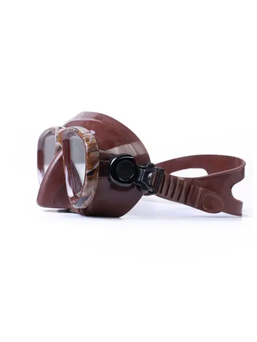 Aqua Discovery Маска для дайвинга Aquadiscovery Camo Brown глубоководная, коричневый, фото 3