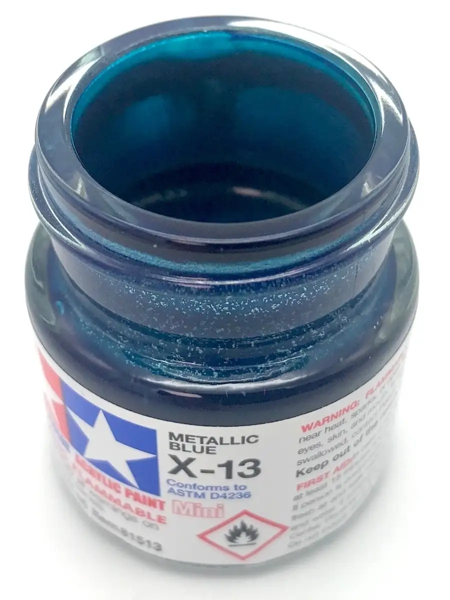 Синий металлик акриловая краска TAMIYA X-13 Metallic blue TAMIYA 73166313  купить за 447 ₽ в интернет-магазине Wildberries