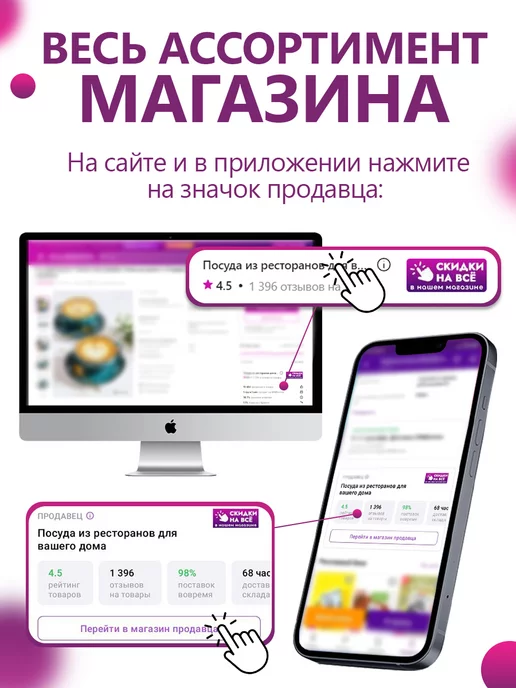 P.L. Proff Cuisine Корзинка, блюдо для фруктов нержавейка, серый, фото 4