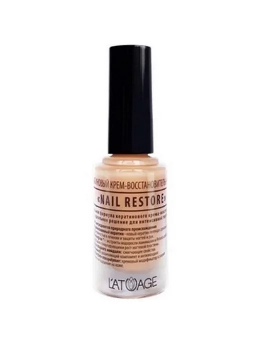 L'atuage Кератиновый крем-восстановитель ногтей "NAIL RESTORE" 8.5 г, 8,5 г, фото 6