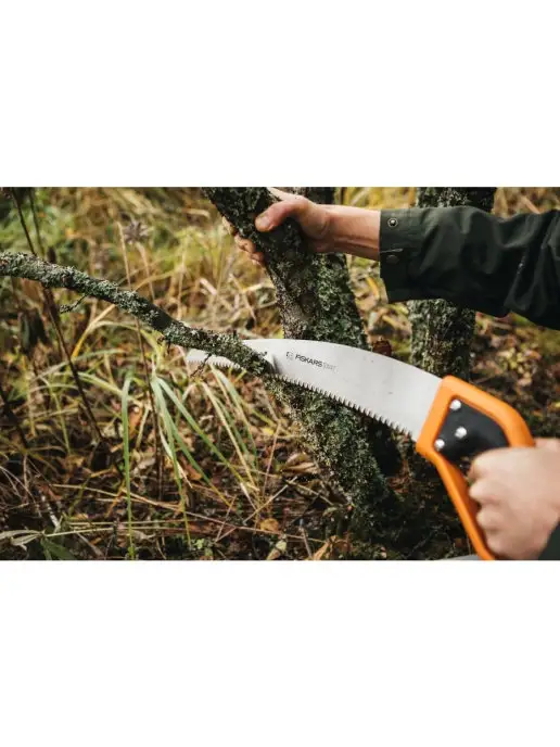 FISKARS Пила садовая ручная, черный, фото 4