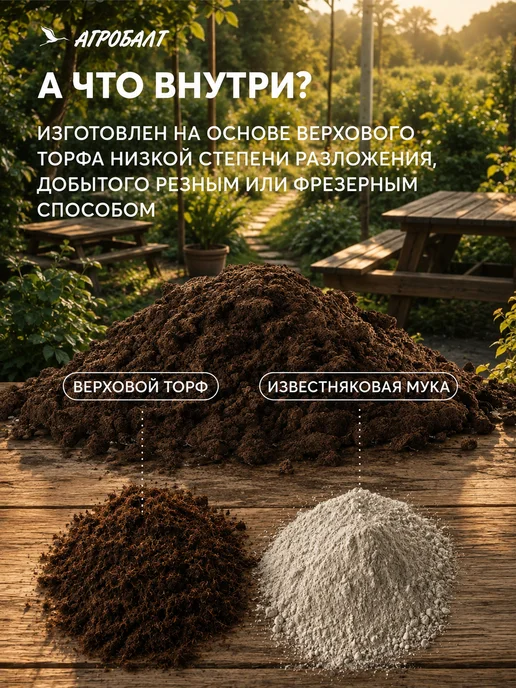 Агробалт Грунт универсальный, земля для цветов 70 литров, вариант, фото 5