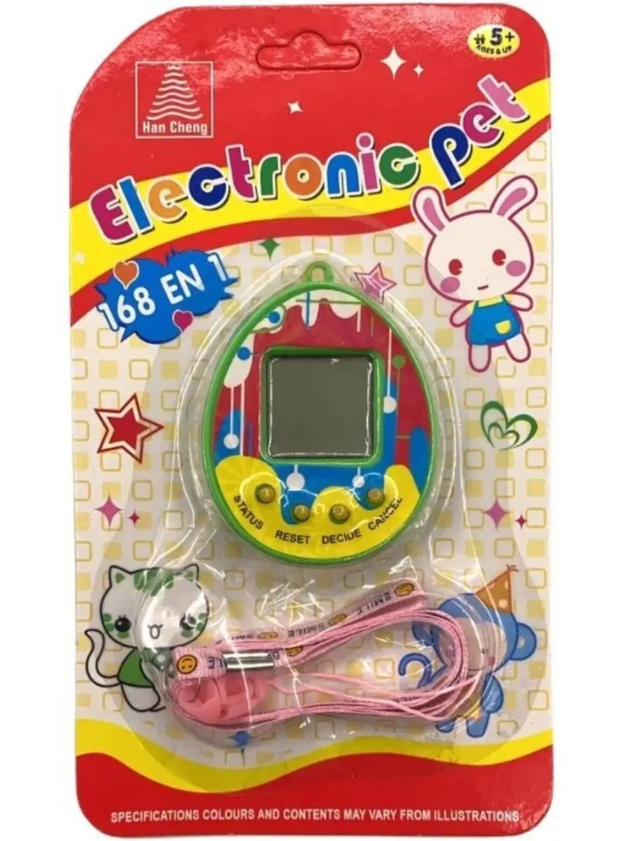 Tamagochi Electronic Pets HC 6073 PS 168 Pets 90S ver.1 (капли) VIDGES  73520732 купить за 225 ₽ в интернет-магазине Wildberries