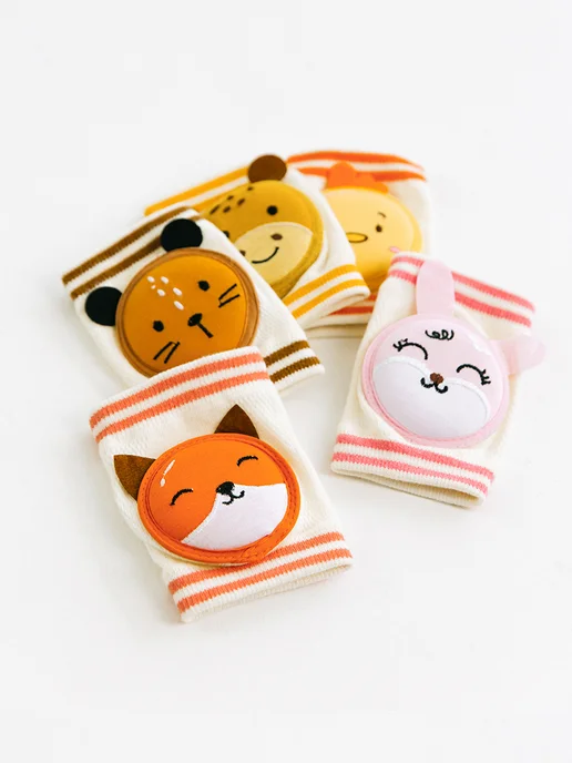 TANGENS Kids Наколенники детские для малышей для ползания, оранжевый, фото 5