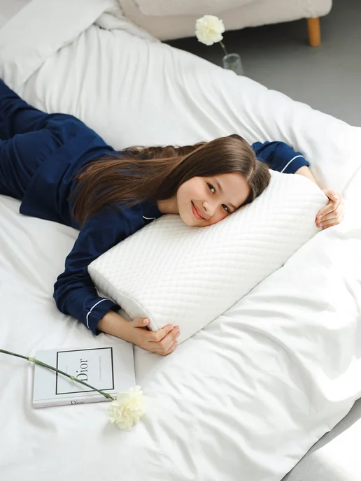 Tatidream Подушка ортопедическая для ребенка от 6 лет, белый, фото 4