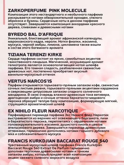 Mir Parfuma Official Аромабокс Знакомство, набор селективной парфюмерии, вариант, фото 3