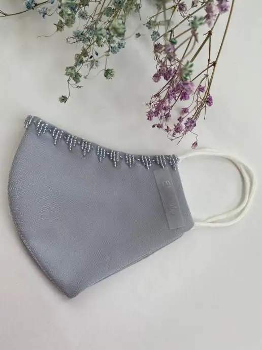 Эля Куделя Маски завтра мытные многоразовые, серый