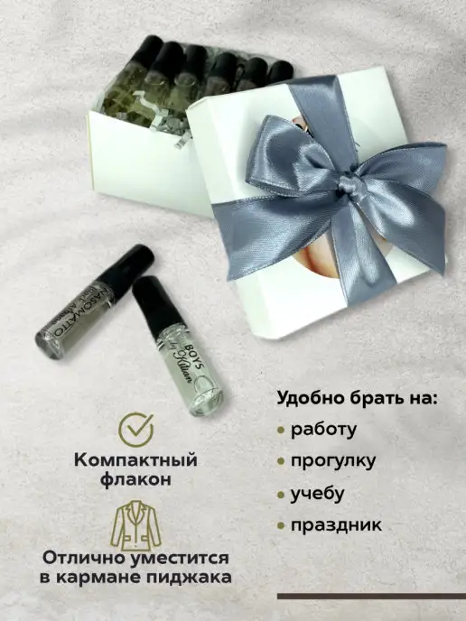 Mir Parfuma Official Аромабокс Для Него, набор нишевой мужской парфюмерии, вариант, фото 4