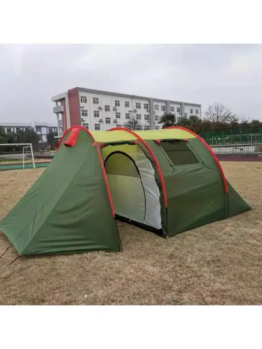 Mir camping Палатка четырехместная 1908-4, зеленый, фото 2