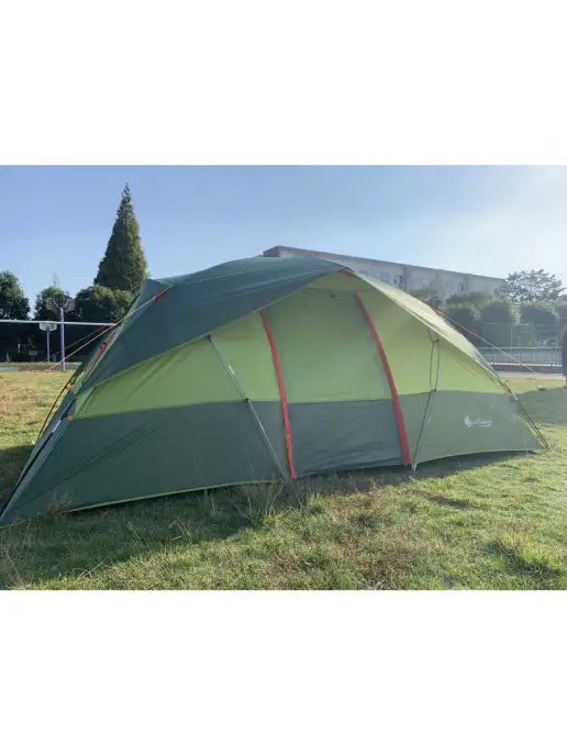 Mir camping 4-х местная кемпинговая палатка Mircamping 1100, зеленый, фото 3