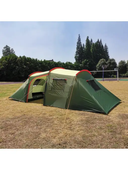 Mir camping Палатка туристическая четырехместная 1007, зеленый, фото 2