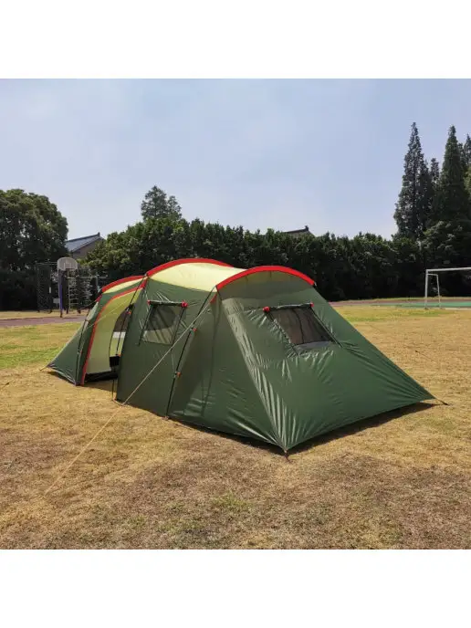 Mir camping Палатка туристическая четырехместная 1007, зеленый, фото 3