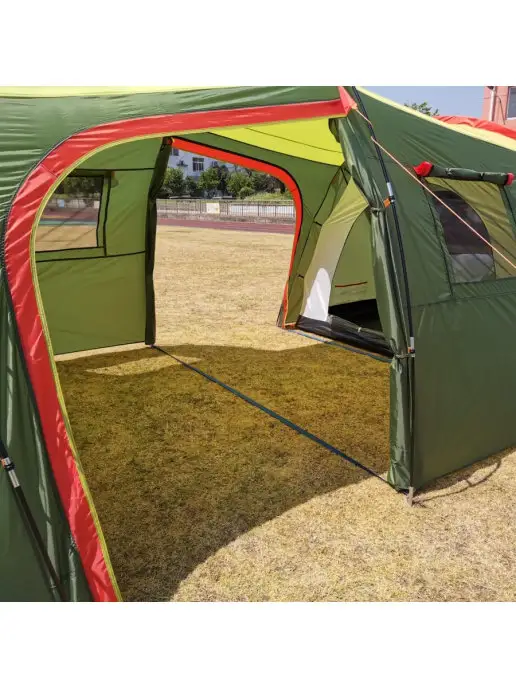 Mir camping Палатка туристическая четырехместная 1007, зеленый, фото 4