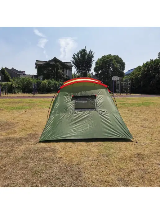 Mir camping Палатка туристическая четырехместная 1007, зеленый, фото 7