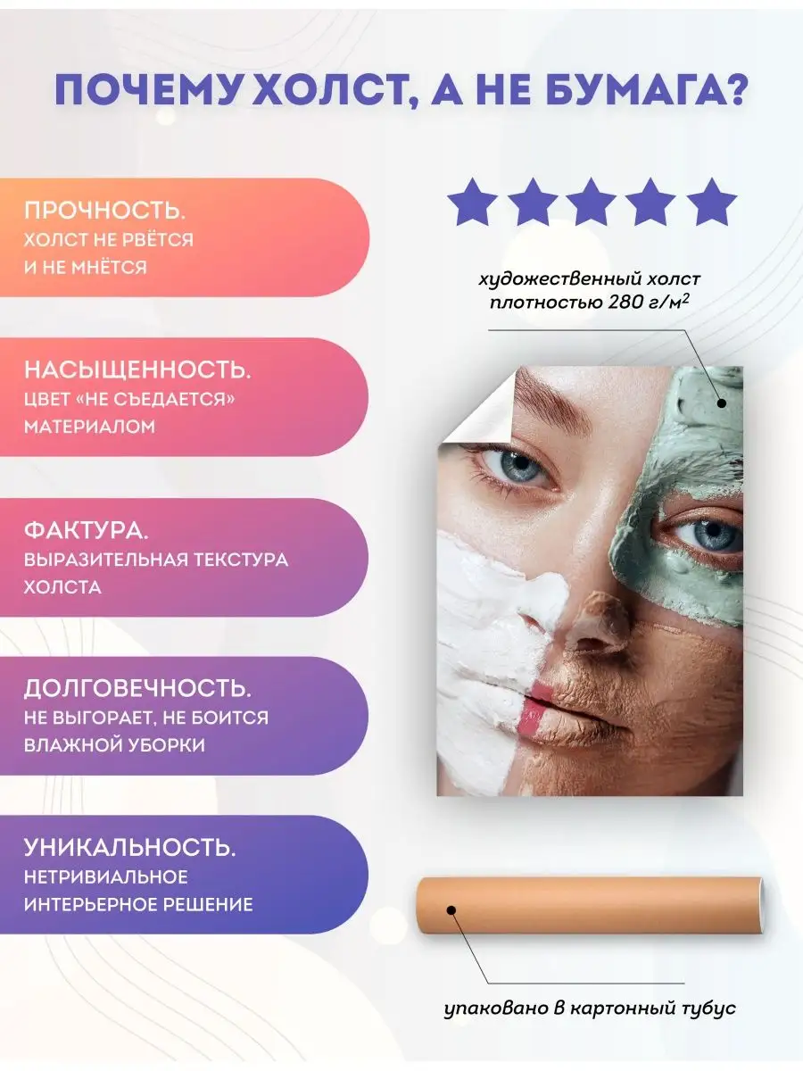 Постер Косметология, уход за лицом, эстетика (06) 50х70 см PosterNak  73779680 купить за 1 003 ₽ в интернет-магазине Wildberries