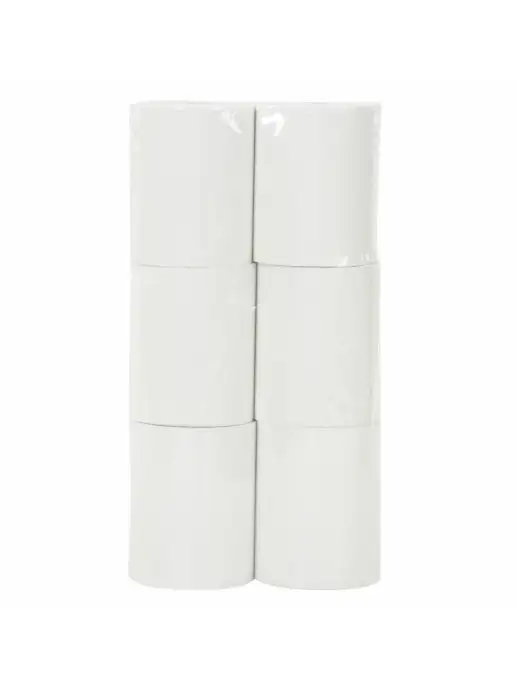 Brauberg Чековая лента 80мм (d-62 мм, длина 60 м, втулка 12 мм) 6шт, 60 м, 6 шт