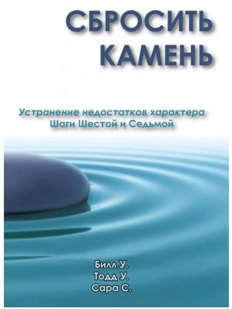 Сбросить камень - конкретные действия от алкоголизма 73817195 купить в  интернет-магазине Wildberries