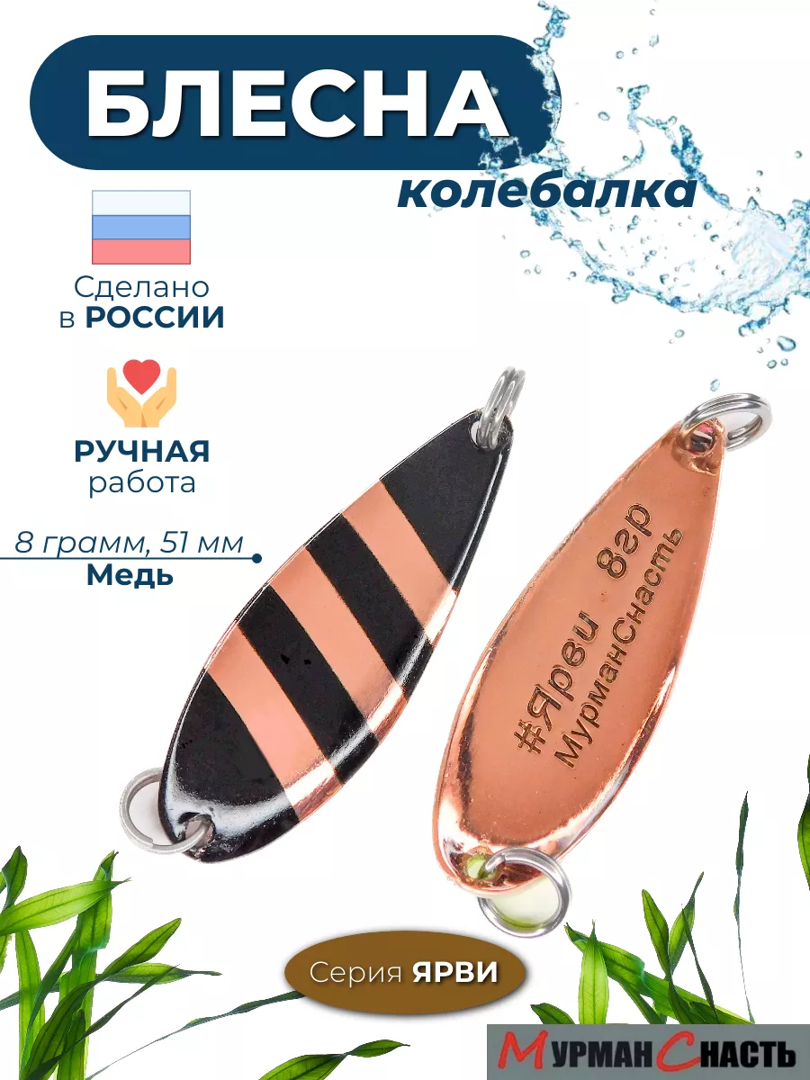 Блесна колебалка на щуку