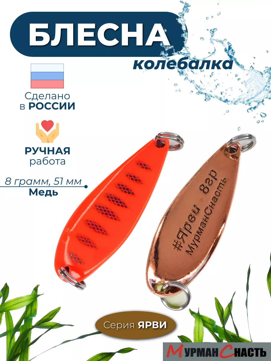 Блесна колебалка на щуку
