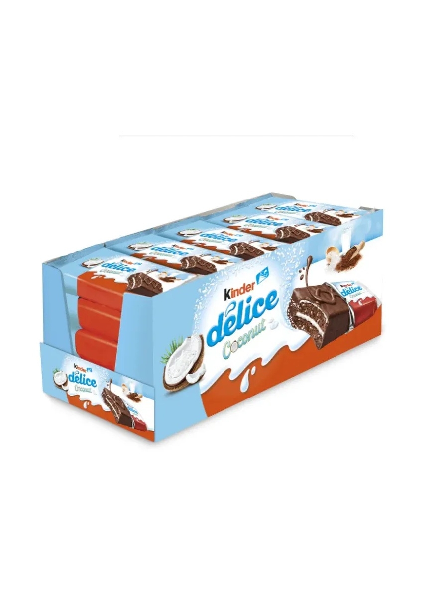 Kinder Delice пирожное бисквитное