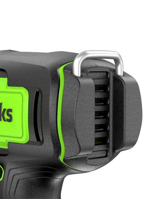 Greenworks Строительный фен 24V, 3 насадки, без АКБ и ЗУ, зеленый, фото 8