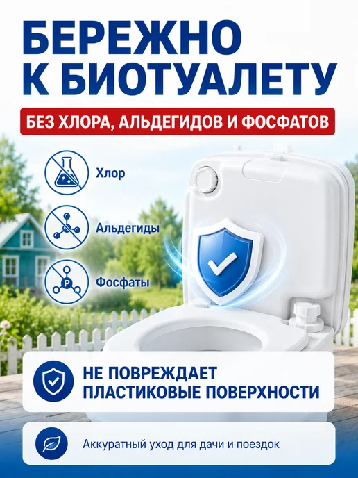 Sendora Жидкость для верхнего бака в биотуалетах, 5 л, фото 6