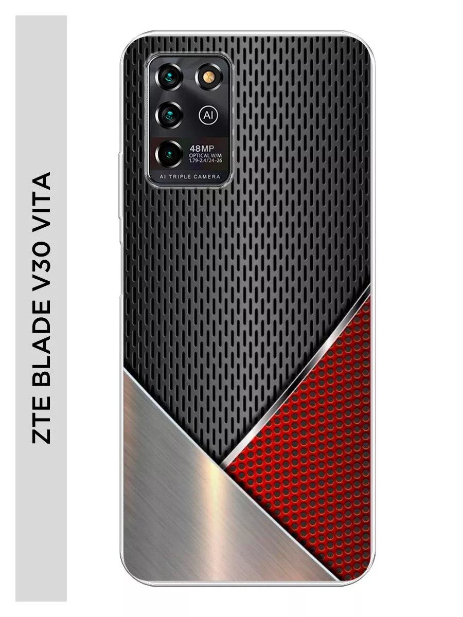 Чехол на ZTE Blade V30 Vita / ЗТЕ Блейд V30 Vita с рисунком ZTE 74183698  купить за 329 ₽ в интернет-магазине Wildberries