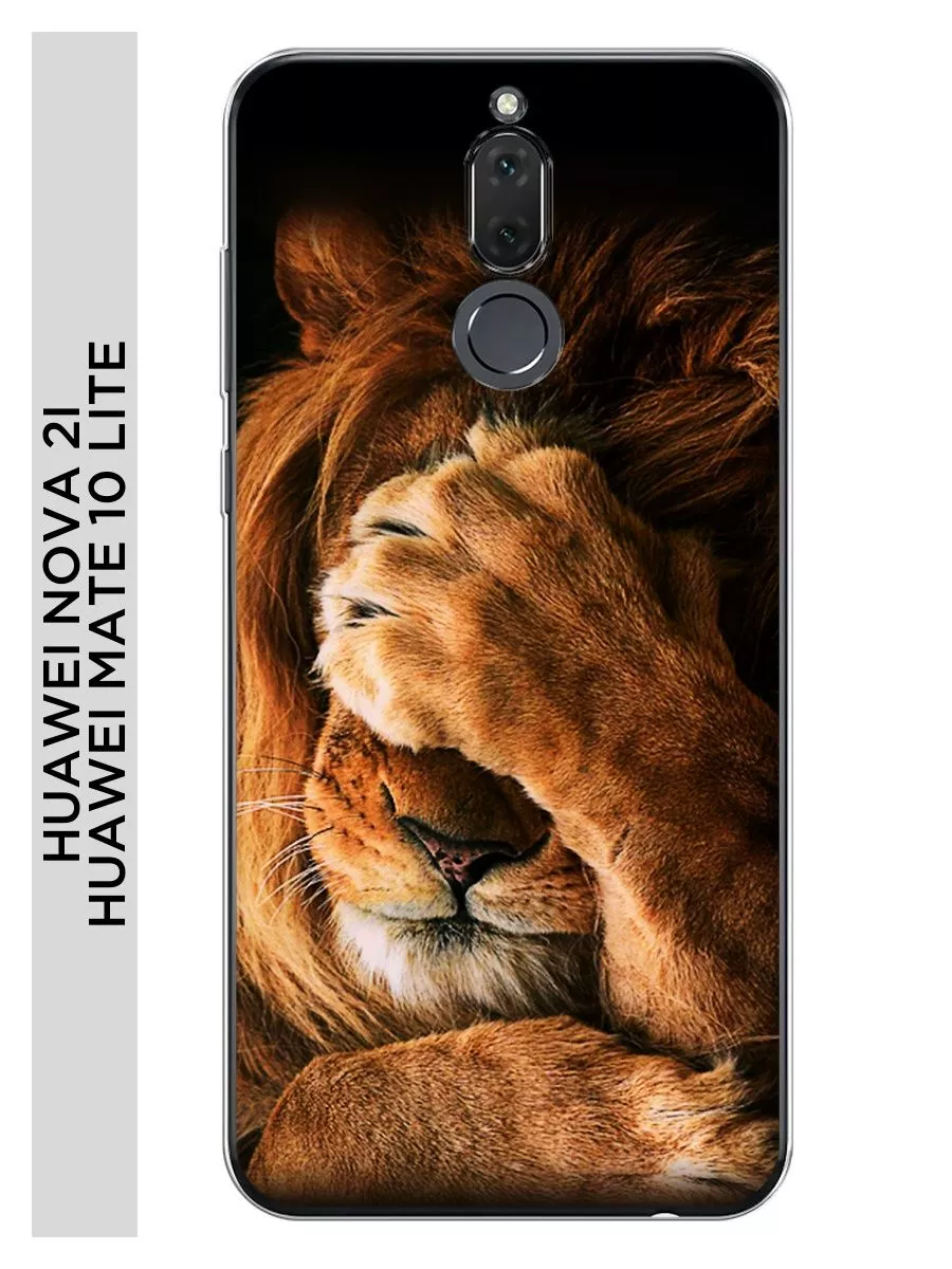 Чехол на Huawei Nova 2i / Huawei Mate 10 Lite с рисунком Huawei 74188396  купить за 379 ₽ в интернет-магазине Wildberries