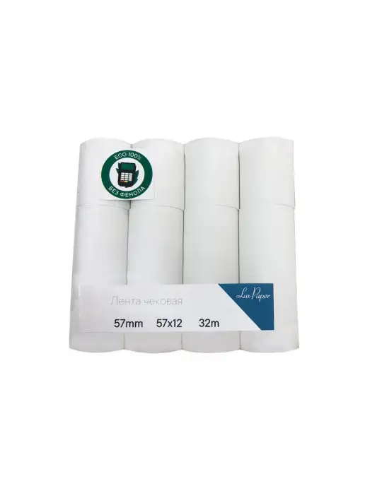 Lux-Paper Чековая термолента 57×12, 32 м, 24 шт, 57x12, 32 м, фото 2