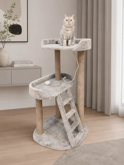 Моя Котя Когтеточка для кошки, серый