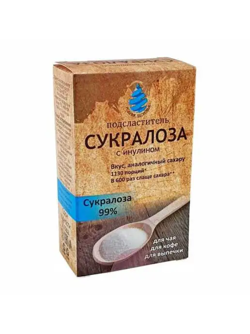 Сладис Сукралоза сахарозаменитель с инулином 2 шт, 2 шт, фото 5