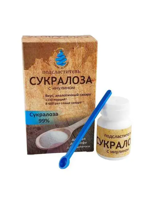 Сладис Сукралоза сахарозаменитель с инулином 2 шт, 2 шт, фото 6