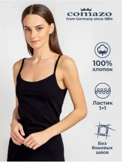 Майка бельевая Comazo 74437184 купить за 384 ₽ в интернет-магазине Wildberries