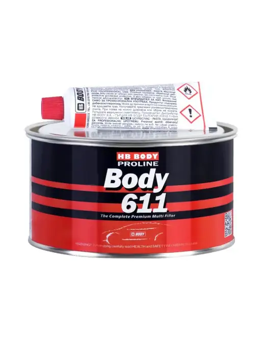 HB BODY Шпатлевка BODY 611 Economy, 0,9 кг, 900 г