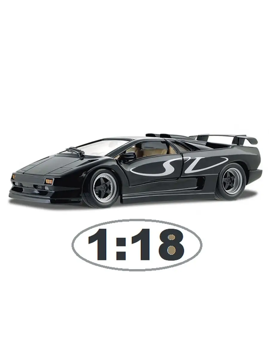 машинка металл 1:18 Lamborghini Diablo Sv арт. 31844 Maisto 74442665 купить  в интернет-магазине Wildberries