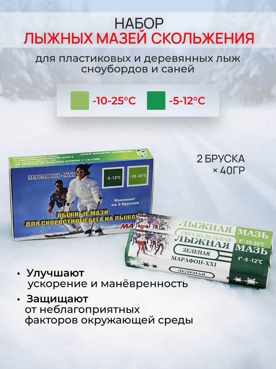 Парафин для лыж и сноубордов
