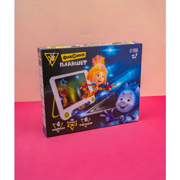 3D планшет для рисования неоновыми маркерами