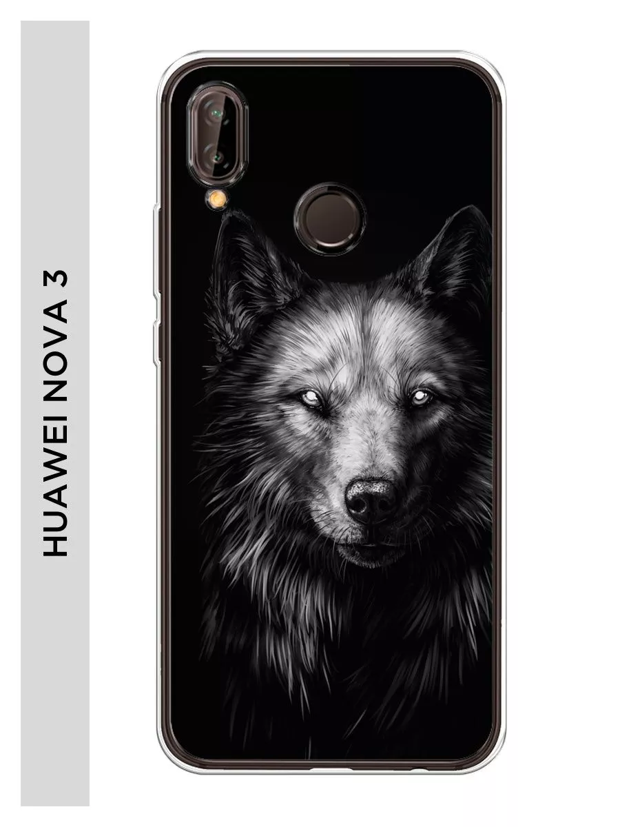 Чехол на Huawei Nova 3 / Хуавей Нова 3 с рисунком Huawei 74470965 купить за  407 ₽ в интернет-магазине Wildberries