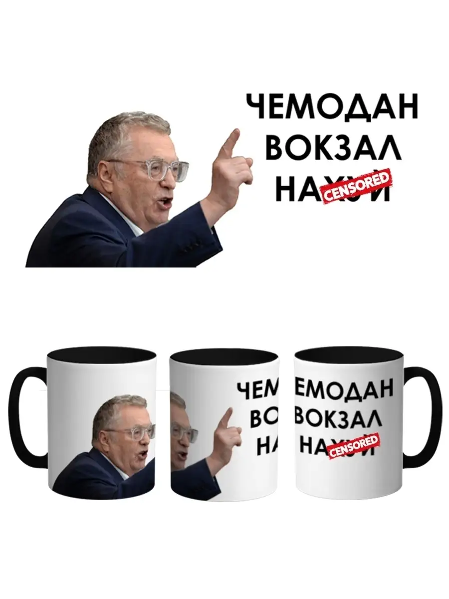 Кружка политик Владимир Жириновский Каждому Своё Memes 74501730 купить за  444 ₽ в интернет-магазине Wildberries