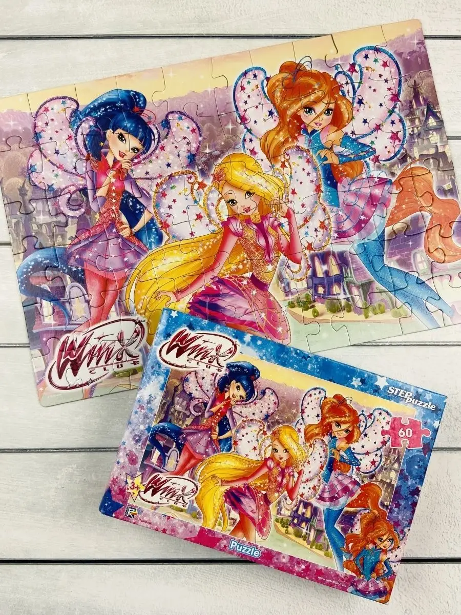 Пазл феи Винкс клуб, Winx 60 деталей Step Puzzle 74540685 купить за 325 ₽ в  интернет-магазине Wildberries