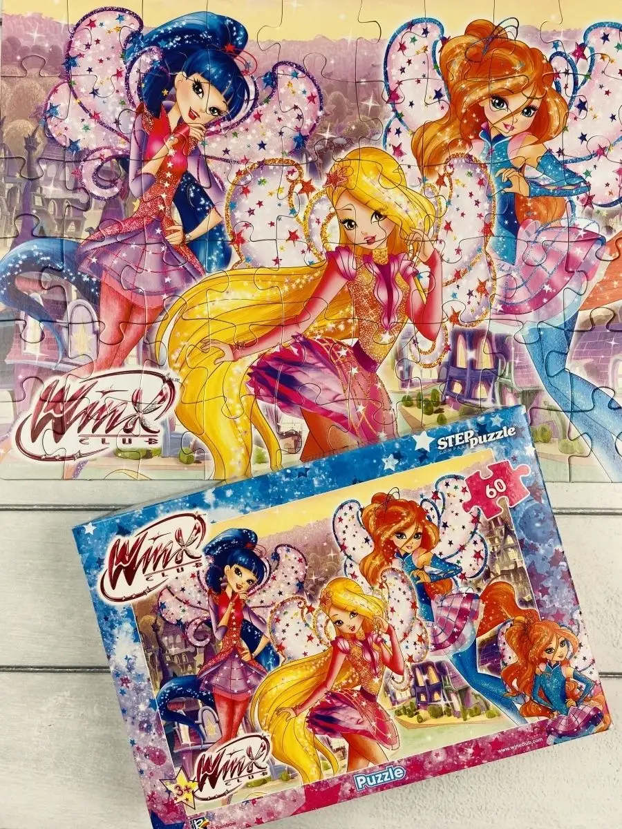 Пазл феи Винкс клуб, Winx 60 деталей Step Puzzle 74540685 купить за 325 ₽ в  интернет-магазине Wildberries